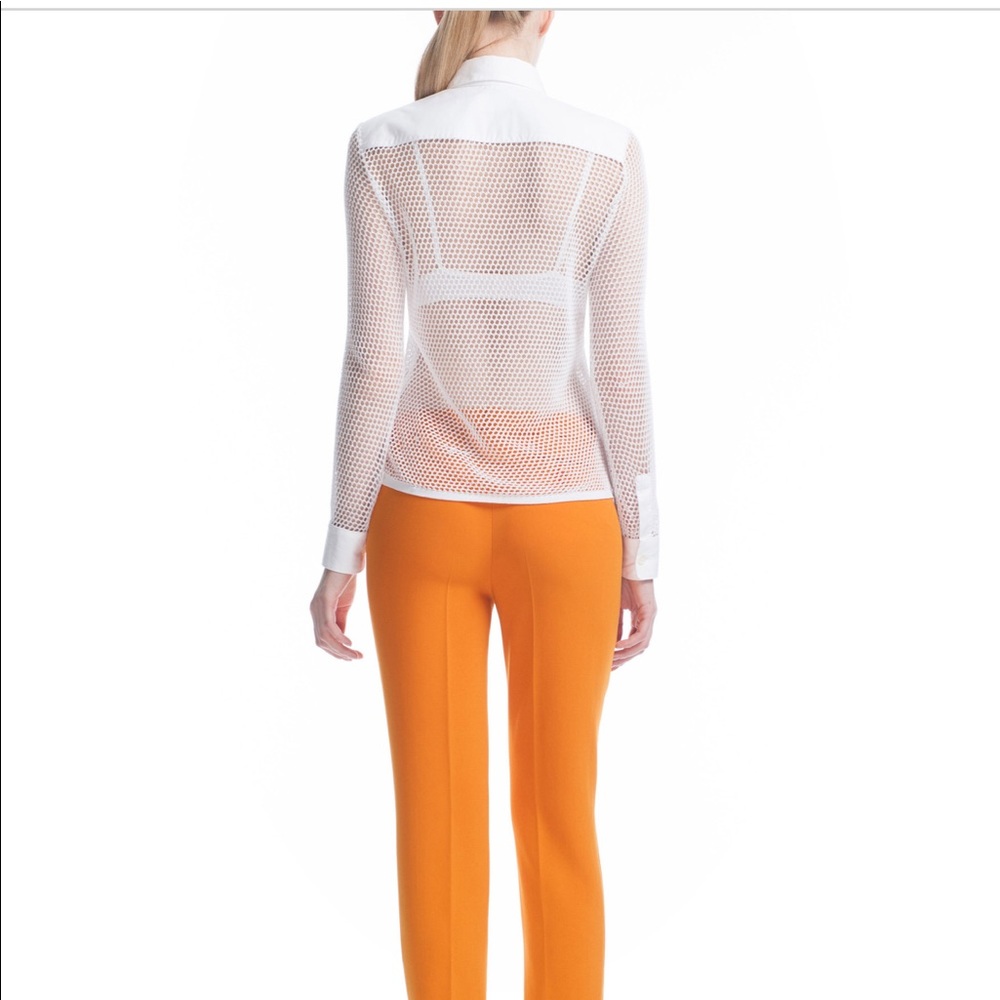 Moschino Cheap & Chic Netted Cotton Shirt. - Picture 4 of 8